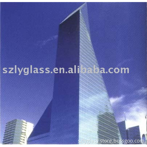 Insulated tempered glass door or window for building pass ISO&CE manufacturer China